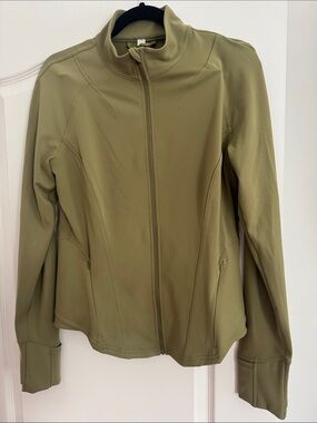 Lululemon 
InStill Jacket bronze green